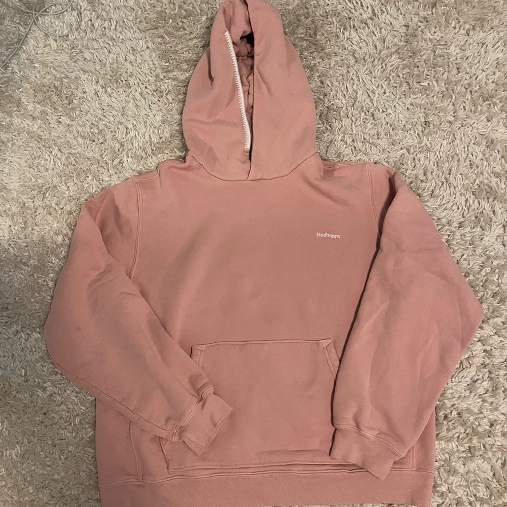 Pink Madhappy Classic Fleece Hoodie